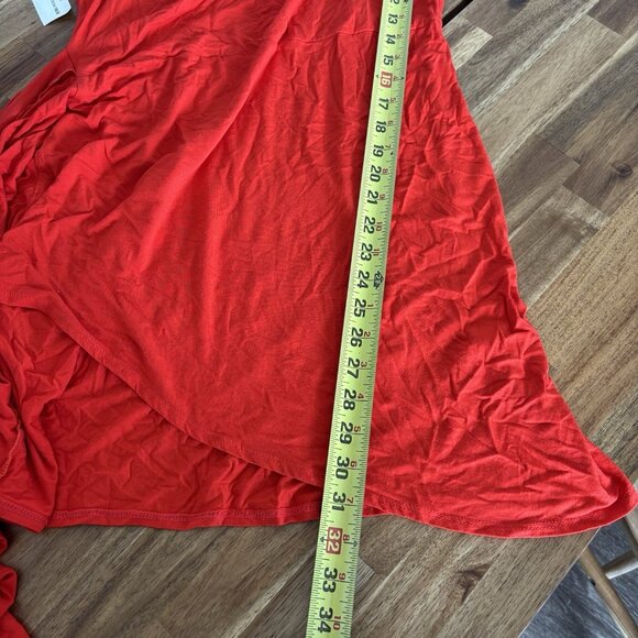 The Vanity Room Coverup Red Dress Women's Size XL Resort Cruise Beach - Picture 6 of 15